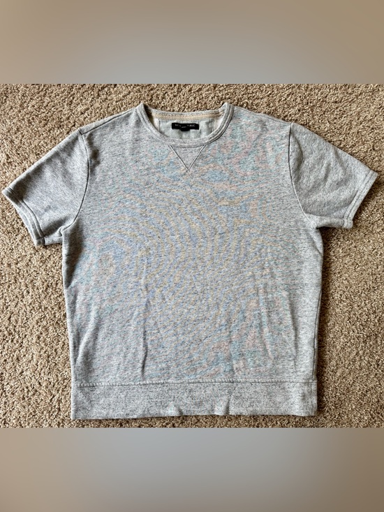 Banana Republic Tops - Banana Republic Light Heather Gray Crewneck Sweatshirt